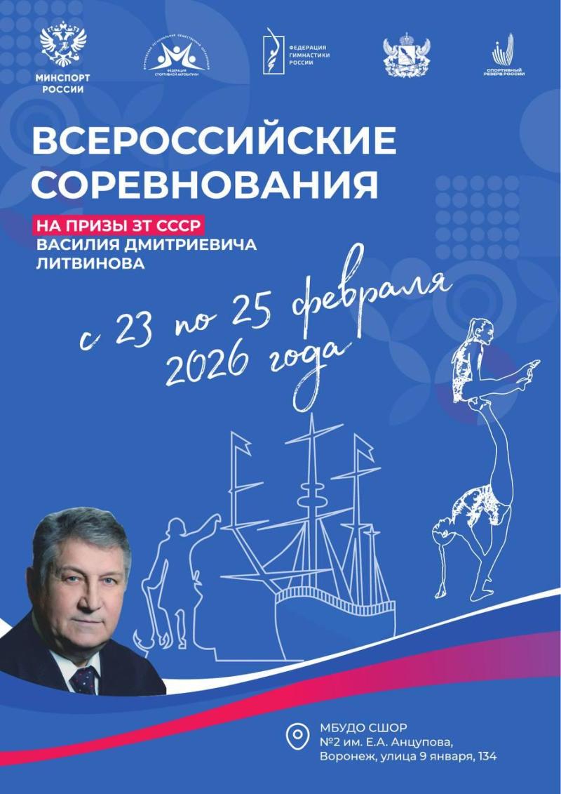 Спортивная акробатика. ВС "На призы ЗТ СССР В.Д. Литвинова" 2026