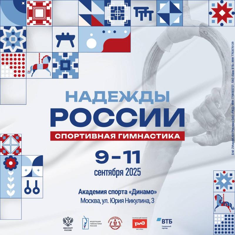 Всероссийские соревнования по спортивной гимнастике  «Надежды России» 2025