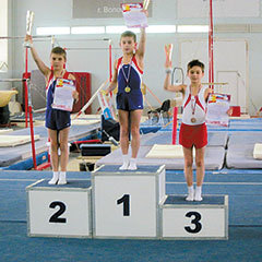 Память лётчика Александра Клубова почтили гимнасты