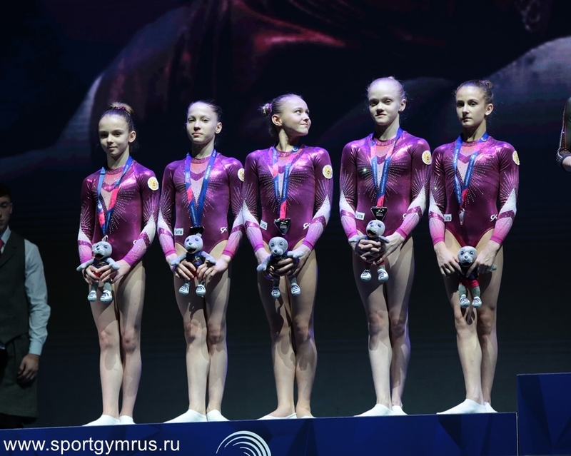 Российские гимнастки – серебряные призёры британского первенства Европы в команде; Ксения Клименко – бронзовый призёр в многоборье