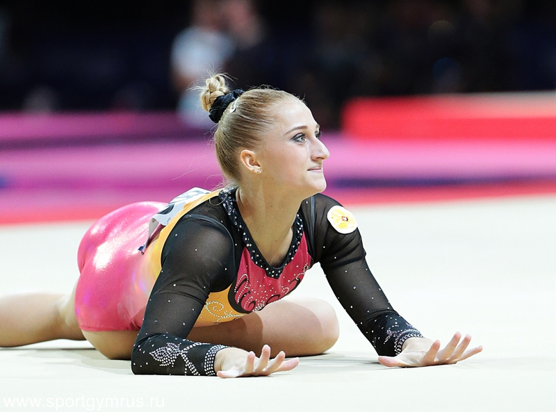 Гимнастка Ахаимова выступала на чемпионате Европы в Глазго, едва оправившись от травмы