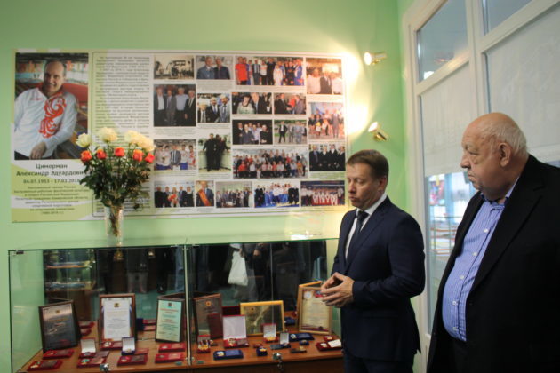 В Ленинске-Кузнецком открыта экспозиция в память о бессменном руководителе школы спортивной гимнастики Александре Цимермане