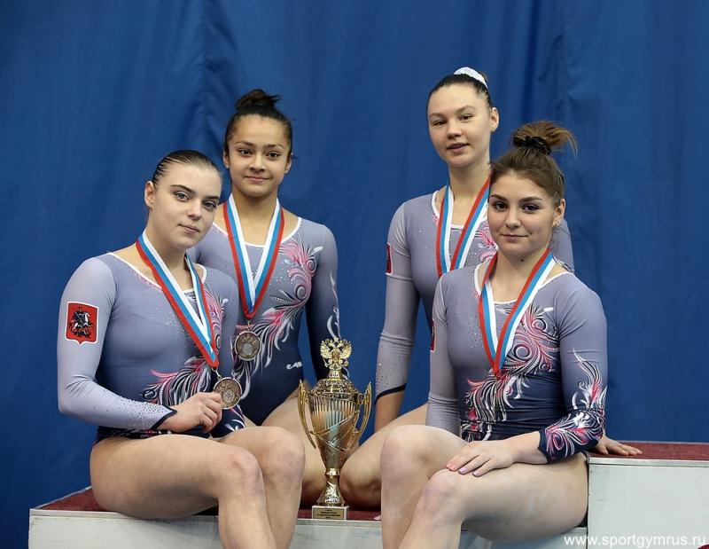 Юные гимнастки из «Самбо-70» помогли столичной команде завоевать серебро на чемпионате России